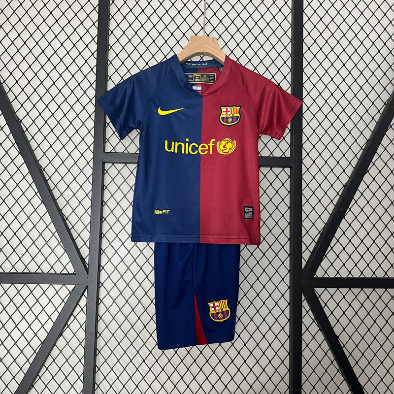 BARCELONA T-SHIRT I 08/09 KIDS OUTFIT (RETRO)