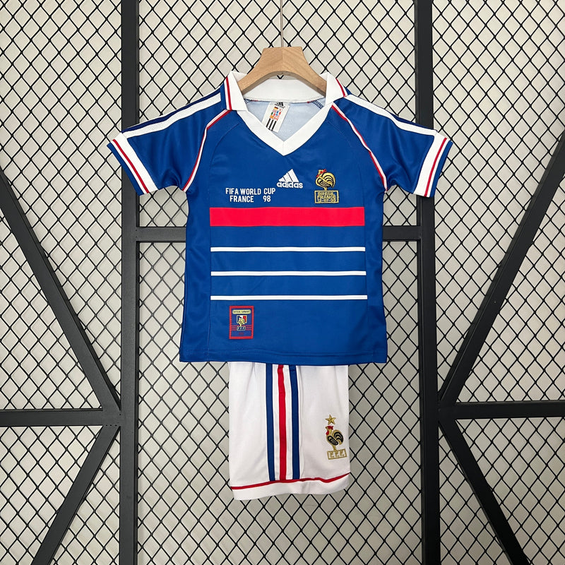 FRANCE I SPECIAL WORLD CUP FINAL 98 KIDS SHIRT (RETRO)