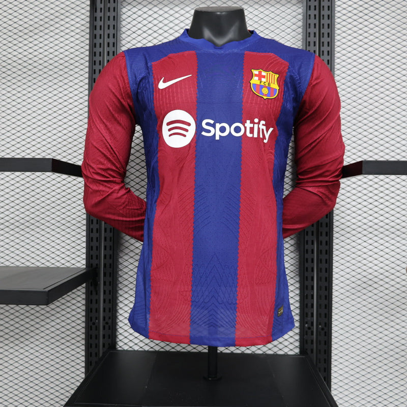 BARCELONA I 23/24 MEN (LONG SLEEVE) PLAYER VERSION 