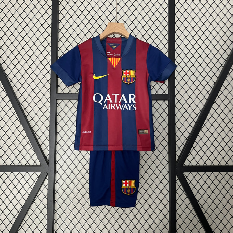 BARCELONA I 14/15 KIDS SHIRT (RETRO)