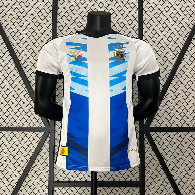 ARGENTINE T-SHIRT I SPECIAL EDITION ADIDAS RETRO + DRAGON BALL 20024 MEN (PLAYER VERSION) 