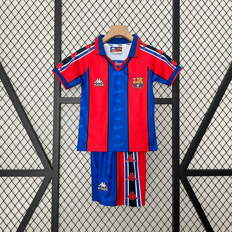 BARCELONA I 95/97 KIDS SHIRT (RETRO)