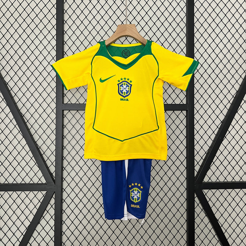 BRAZIL I 2004 T-SHIRT CHILDREN'S SET (RETRO)