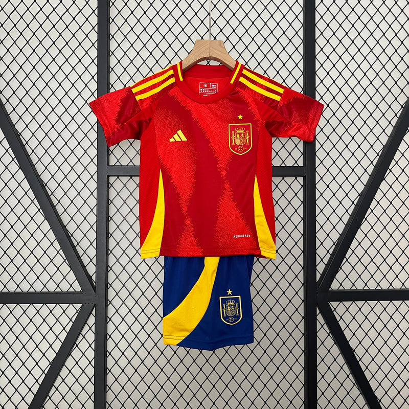 CAMISETA ESPAÑA I EURO 2024 CONJUNTO INFANTIL