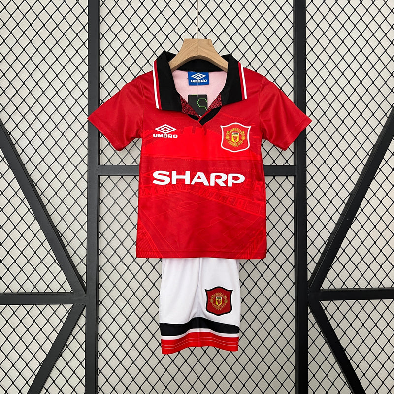 MANCHESTER UNITED T-SHIRT I 94/96 CHILDREN'S SET (RETRO)