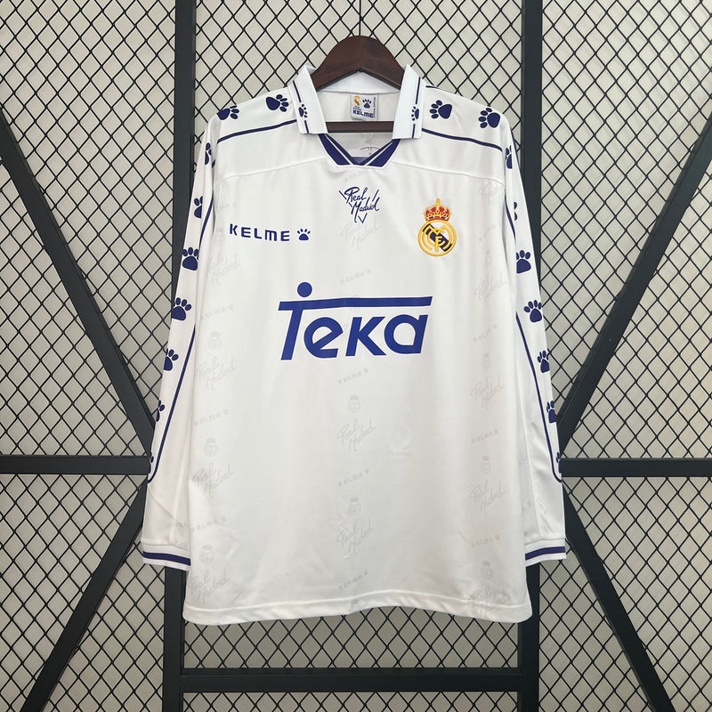 REAL MADRID I 94/96 MEN'S SHIRT (RETRO) LONG SLEEVE 