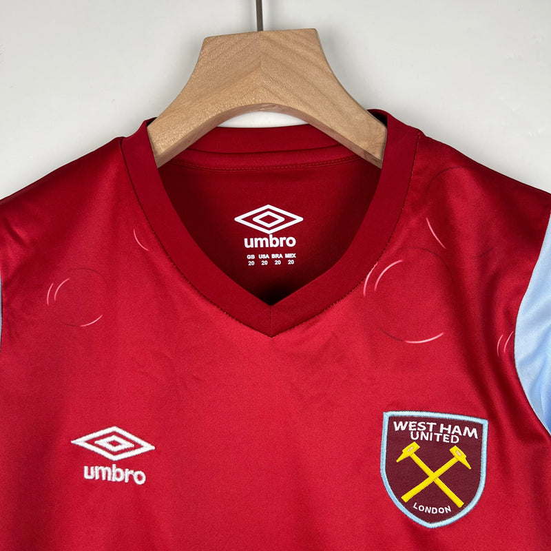 WEST HAM I 23/24 CONJUNTO INFANTIL