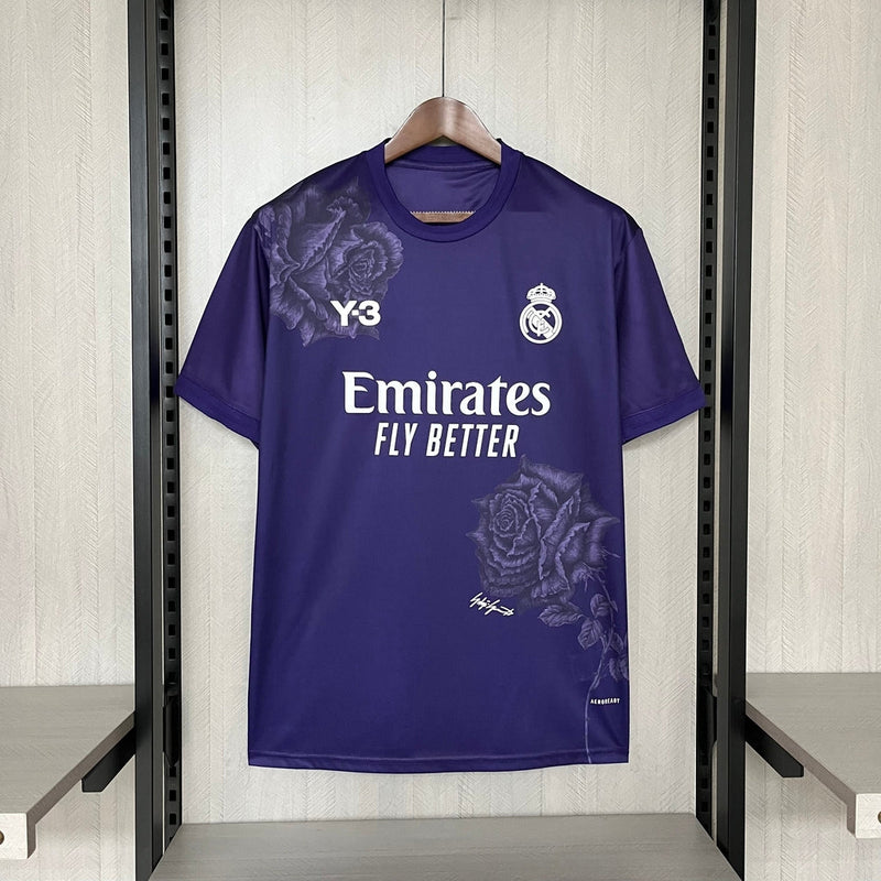 REAL MADRID Y-3 PURPLE 24/25 MEN'S SHIRT 