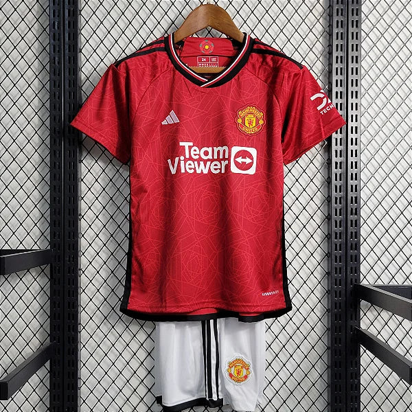 MANCHESTER UNITED I T-SHIRT 23/24 CHILDREN'S SET